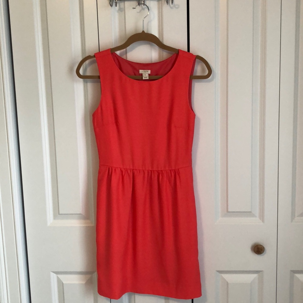 J. Crew dress. Coral color size 0.